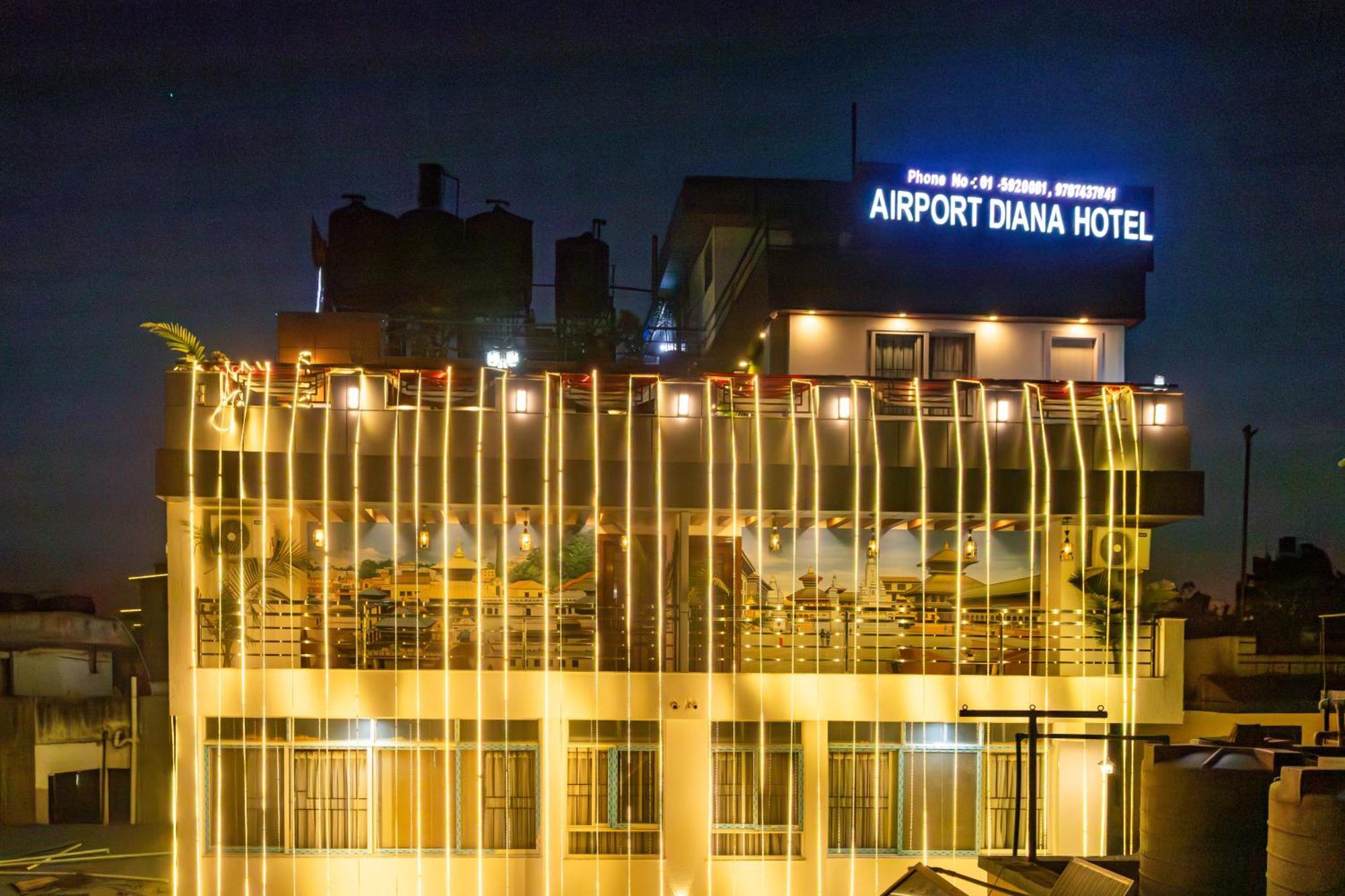 Airport Diana Hotel Katmandu Dış mekan fotoğraf